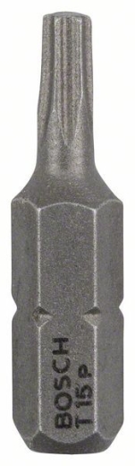 Біта Bosch Extra-Hart T 15 x 25 мм, 25 шт Біта Bosch Extra-Hart T 15 x 25 мм, 25 шт
