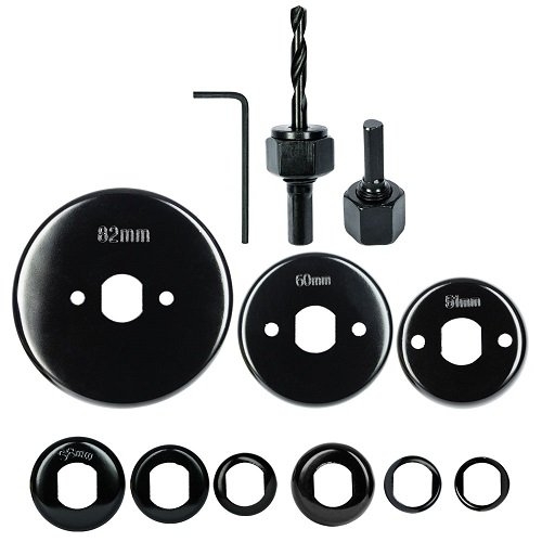 Набір кільцевих пил по дереву S&R Meister 19-82 мм - 4