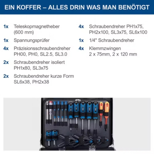 Набор инструментов Scheppach TB200 (5909330900) - 7