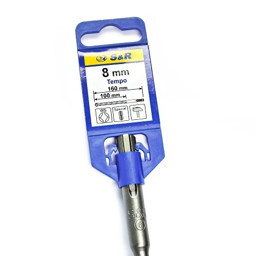 Бур S&R Tempo 8,0x100/160 мм - 2