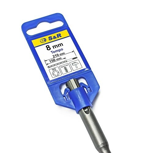 Бур S&R Tempo 8,0x150 / 210 мм - 2