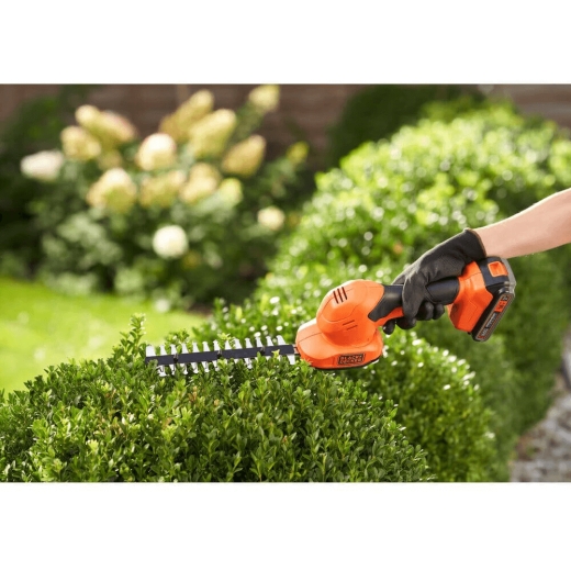 Кущоріз-ножиці акумуляторні BLACK+DECKER BCSS18D1 - 9