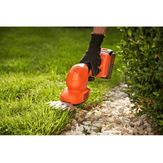 Кущоріз-ножиці акумуляторні BLACK+DECKER BCSS18D1 - 7