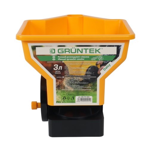Ручний розкидач-сівалка GRUNTEK Daisy 3 л (295701003) - 3