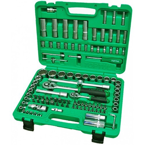 Профессиональный набор автоинструмента TOPTUL 1/4", 1/2" 108 ед. (12-гр.) GCAI108R1 Профессиональный набор автоинструмента TOPTUL 1/4", 1/2" 108 ед. (12-гр.) GCAI108R1