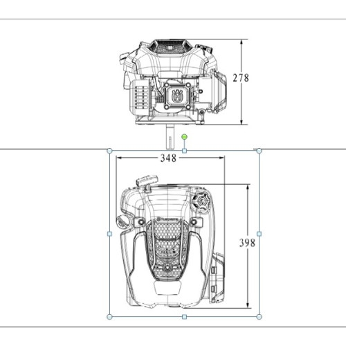 Двигатель Husqvarna HS166AP (5366503-01) - 1