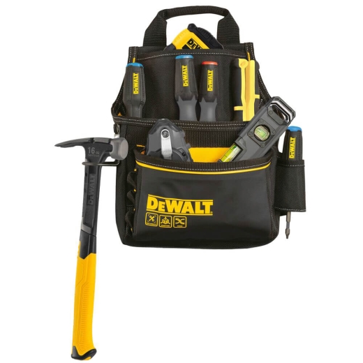 Профессиональная сумка DeWALT DWST40101-1 для инструмента с поясом и скобой для молотка - 3