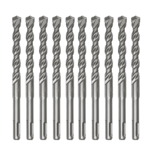 Бур SDS plus Milwaukee MS2, 2 ріжучі кромки 8x160 мм 10 шт. Бур SDS plus Milwaukee MS2, 2 ріжучі кромки 8x160 мм 10 шт.