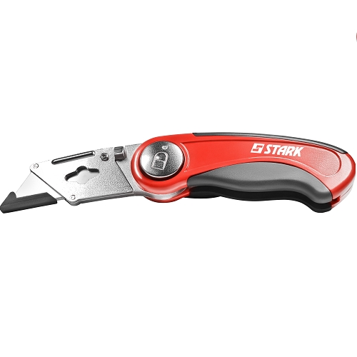 Ніж трапецієподібний складаний Stark 168 мм - 1