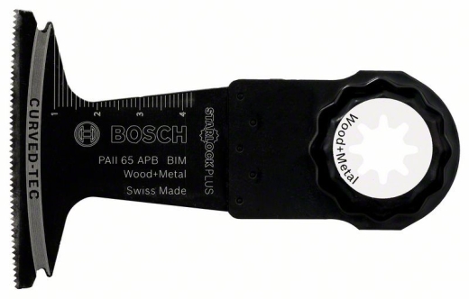 Занурювальне полотно по дереву та металу Bosch StarlockPlus BIM PAII 65 APB Wood and Metal Занурювальне полотно по дереву та металу Bosch StarlockPlus BIM PAII 65 APB Wood and Metal