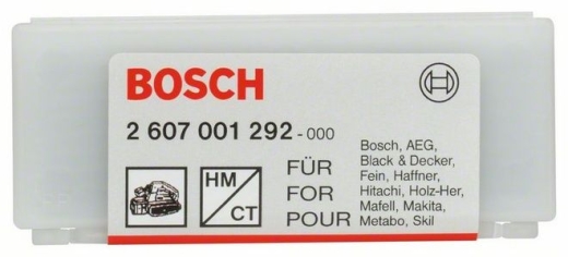 Двосторонні ножі твердосплавні для рубанка Bosch Woodrazor, 10 шт - 2