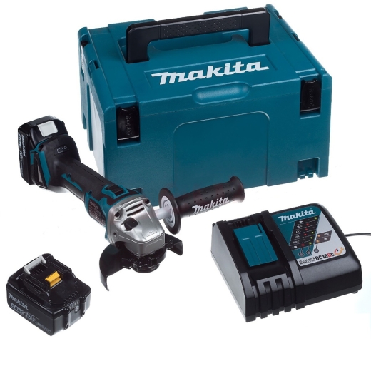 Акумуляторна болгарка Makita DGA 504 RTJ Акумуляторна болгарка Makita DGA 504 RTJ