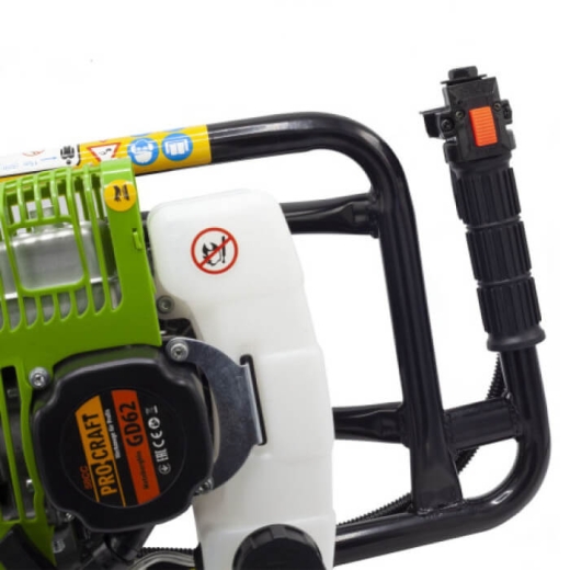 Мотобур PROCRAFT GD62 (без шнека) (000621) - 2