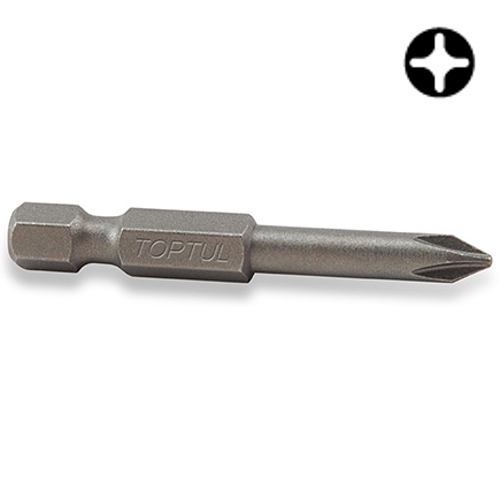 Бита для шуруповерта TOPTUL 1/4" 50мм PH3 FSIA0803 - 1