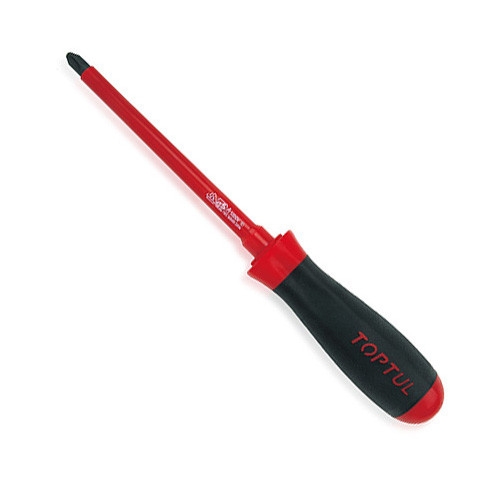 Викрутка TOPTUL ізольована PH3x150 мм (1000V) FBEB0315 Викрутка TOPTUL ізольована PH3x150 мм (1000V) FBEB0315