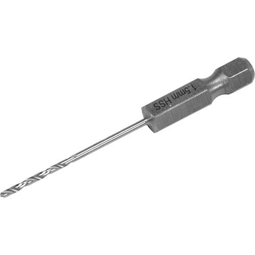 Свердло по металу YATO YT-44860 1.5 x 57/26 мм HEX-1/4" HSS 6542 для нержавіючої конструктивної легованої сталі Свердло по металу YATO YT-44860 1.5 x 57/26 мм HEX-1/4" HSS 6542 для нержавіючої конструктивної легованої сталі