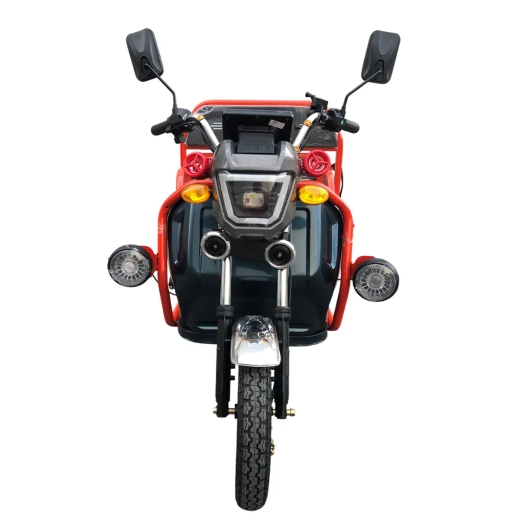 Вантажний електричний трицикл FORTE GP-1000-C Чорний - 3