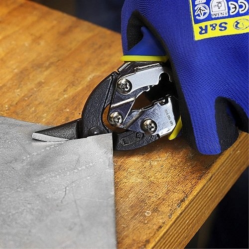 Ножницы по металлу S&R Smart 180 мм левый рез - 4