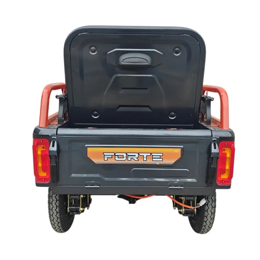 Вантажний електричний трицикл FORTE GP-1000-P Чорний - 4
