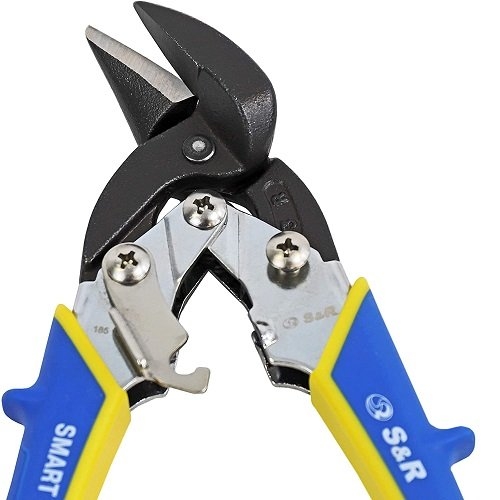 Ножницы по металлу S&R Smart 180 мм правый рез - 6