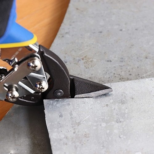 Ножницы по металлу S&R Smart 180 мм правый рез - 2