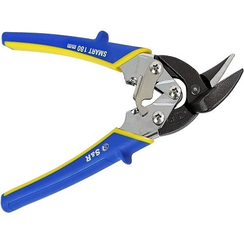 Ножницы по металлу S&R Smart 180 мм правый рез - 5