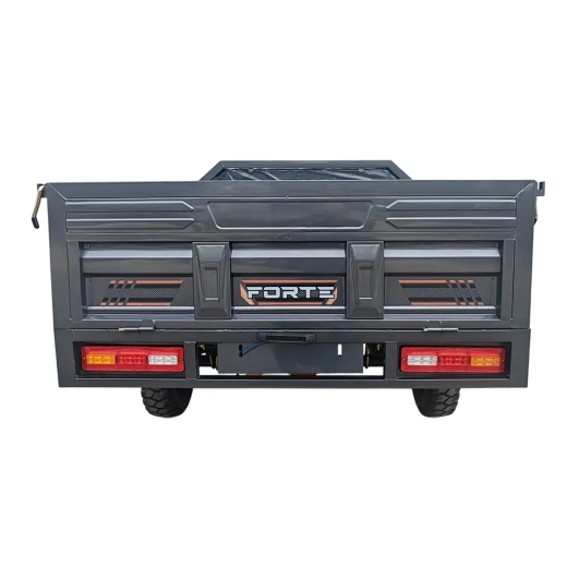 Вантажний електричний трицикл FORTE GP-1500-C Сірий - 4