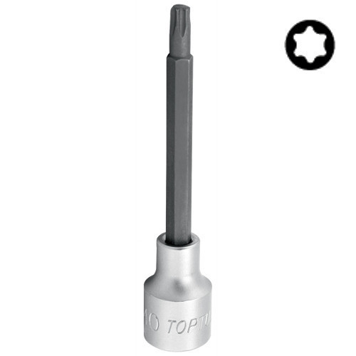 Бита с торцевой головкой TORX TOPTUL T55 L140мм 1/2" BCUA1655 - 1