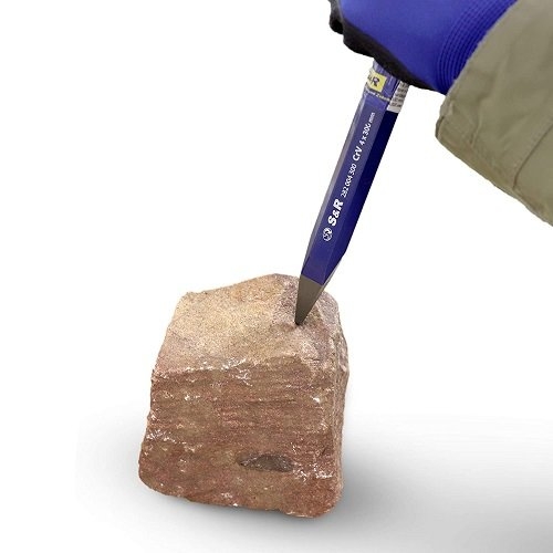 Зубило ручное пикообразное S&R 4х300 мм - 4