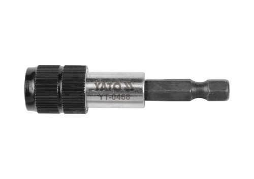 Тримач насадок викруткових YATO YT-0468 1/4", L= 60 мм Тримач насадок викруткових YATO YT-0468 1/4", L= 60 мм