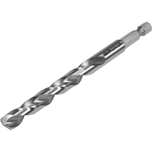 Свердло по металу YATO YT-44877 8.5 x 117/75 мм HEX-1/4" HSS 6542 для нержавіючої конструктивної легованої сталі Свердло по металу YATO YT-44877 8.5 x 117/75 мм HEX-1/4" HSS 6542 для нержавіючої конструктивної легованої сталі