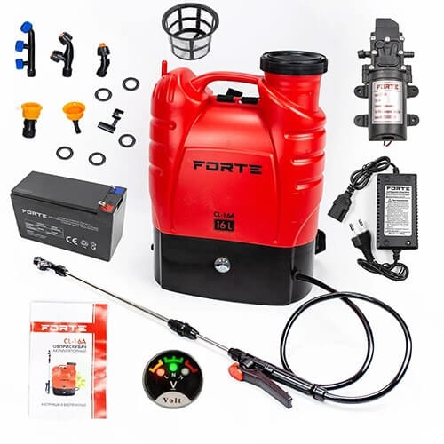 Опрыскиватель аккумуляторный Forte CL-16A (37344) - 4