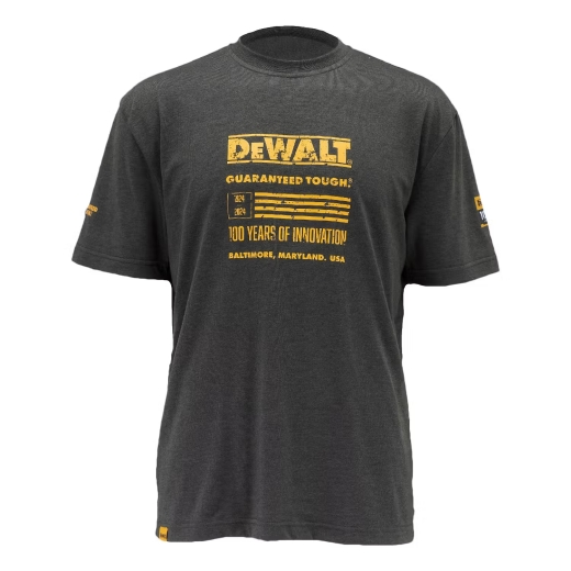 Футболка 100 YEAR T-SHIRT DeWALT DWC240-004-XXL Футболка 100 YEAR T-SHIRT DeWALT DWC240-004-XXL