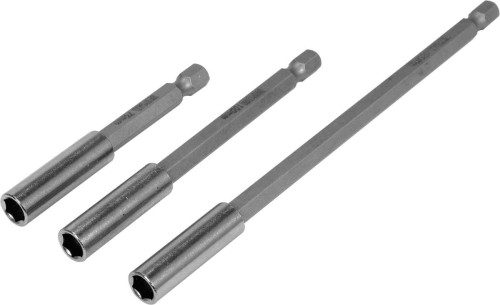 Тримачі насадок викруткових YATO YT-04699 шпиндель HEX - 1/4", L= 75, 100, 150 мм, 3 шт Тримачі насадок викруткових YATO YT-04699 шпиндель HEX - 1/4", L= 75, 100, 150 мм, 3 шт