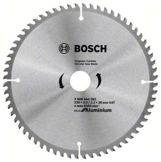 Диск пильний Bosch Eco for Aluminium 230х30, Z64 Диск пильний Bosch Eco for Aluminium 230х30, Z64