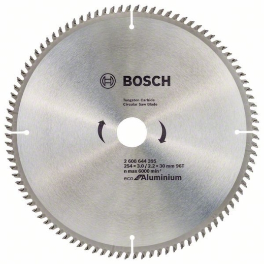 Диск пильный Bosch Eco for Aluminium 254х30, Z96 Диск пильный Bosch Eco for Aluminium 254х30, Z96