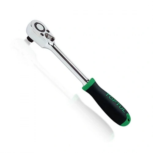 Тріскачка TOPTUL 1/2" 72 зубці (гумова ручка) CJRM1626 - 1