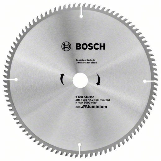 Диск пильний Bosch Eco for Aluminium 305х30, Z96 Диск пильний Bosch Eco for Aluminium 305х30, Z96