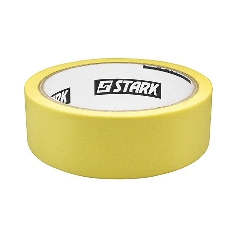 Малярська стрічка Stark стандарт жовта 30х20м - 3