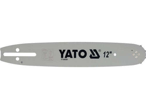 Шина направляюча ланцюгової пили YATO YT-849299 L= 12"/ 30 см (44 ланки) для ланцюгів YT-84949 Шина направляюча ланцюгової пили YATO YT-849299 L= 12"/ 30 см (44 ланки) для ланцюгів YT-84949