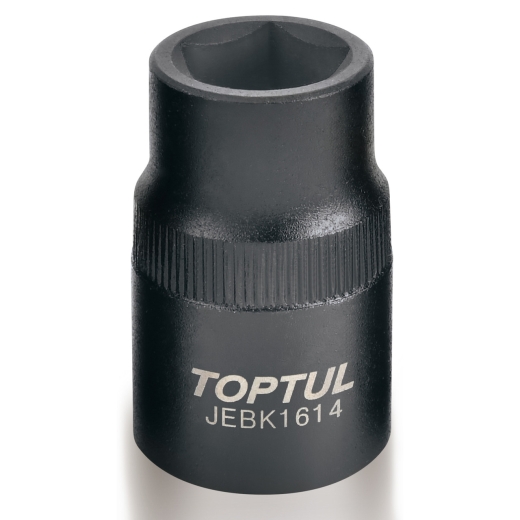 Головка TOPTUL 1/2" п'ятигранна 14 мм (для гальмівних систем Bendix) JEBK1614 Головка TOPTUL 1/2" п'ятигранна 14 мм (для гальмівних систем Bendix) JEBK1614