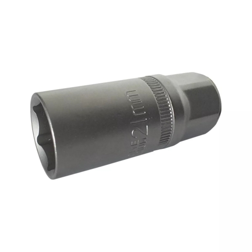 Головка шестигранна свічна 1/2", 21 мм СТАЛЬ (70095) - 1