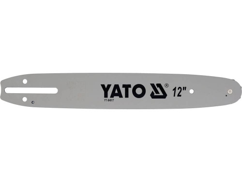 Шина направляющая цепной пилы YATO YT-84917 L= 12"/ 30 см (45 звеньев) для цепей YT-849474 Шина направляющая цепной пилы YATO YT-84917 L= 12"/ 30 см (45 звеньев) для цепей YT-849474
