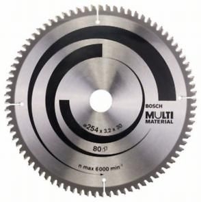 Диск пильний Bosch Multi Material 254х30, Z80 - 1