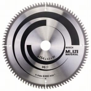 Диск пильний Bosch Multi Material 254х30, Z96 Диск пильний Bosch Multi Material 254х30, Z96