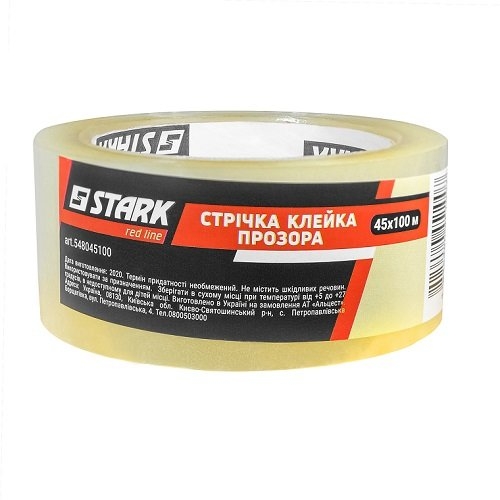 Скотч прозорий Stark 45х100 м - 2