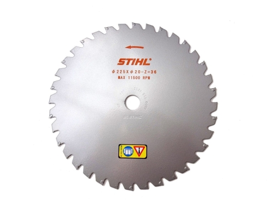 Режущее полотно твердосплавное для кустов и молодых деревьев STIHL 225 36-лепестковое (подходит для FS 260 – 560) Режущее полотно твердосплавное для кустов и молодых деревьев STIHL 225 36-лепестковое (подходит для FS 260 – 560)