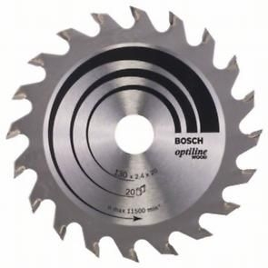 Диск пильний Bosch Optiline Wood 130 x 20/16, Z20 Диск пильний Bosch Optiline Wood 130 x 20/16, Z20