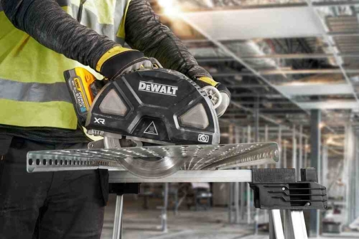 Пила дискова по металу акумуляторна DeWALT DCS383H2 - 11