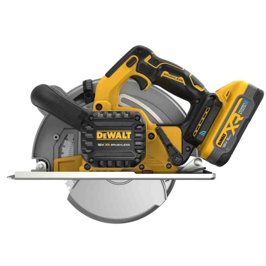 Пила дискова по металу акумуляторна DeWALT DCS383H2 - 4
